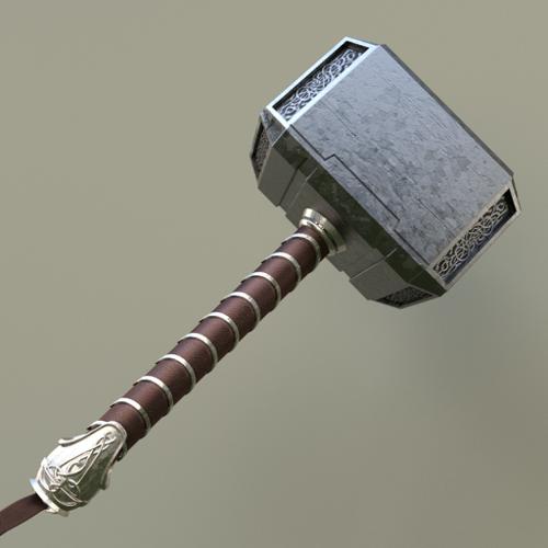 Thor's Hammer-Mjolnir preview image